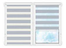 Рулонные кассетные шторы День Ночь новара 1907 цена. Купить в «Мастерская Жалюзи»